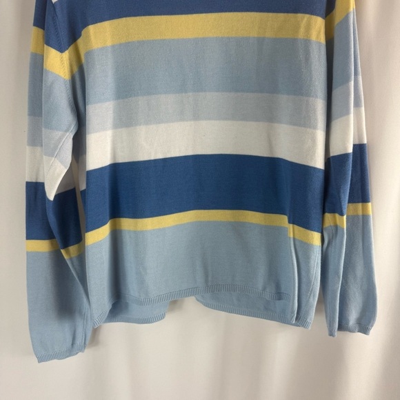 Erika & Co Multi-Color Striped Long Sleeve V-Neck Cardigan Sweater
Women's - Picture 9 of 10